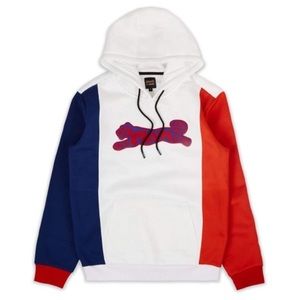 Le TIGRE Men's Pullover Saint Hoodie with Logo Printed on The Front. XL. $79